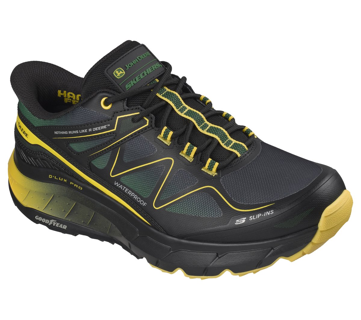 Skechers Slip-ins John Deere Waterproof Relaxed Fit: D'Lux Pro - Reel Cutting