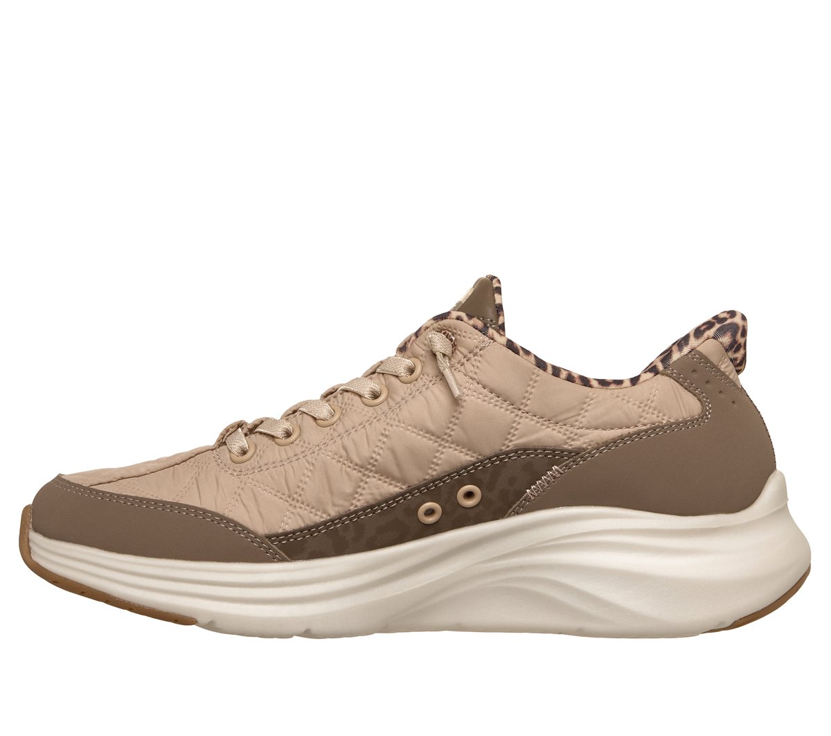 Skechers Slip-ins: Contour Foam - Cozy Fit Leopard Dream