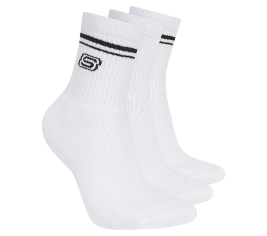 Skechers 3 Pack Women's Low Crew Varsity Socks