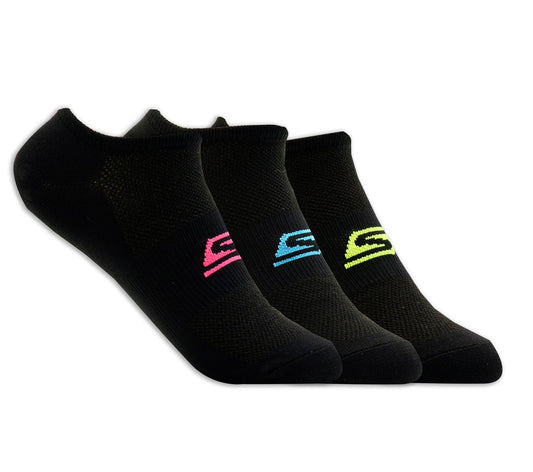 Skechers 3 Pack No Show Stretch Socks